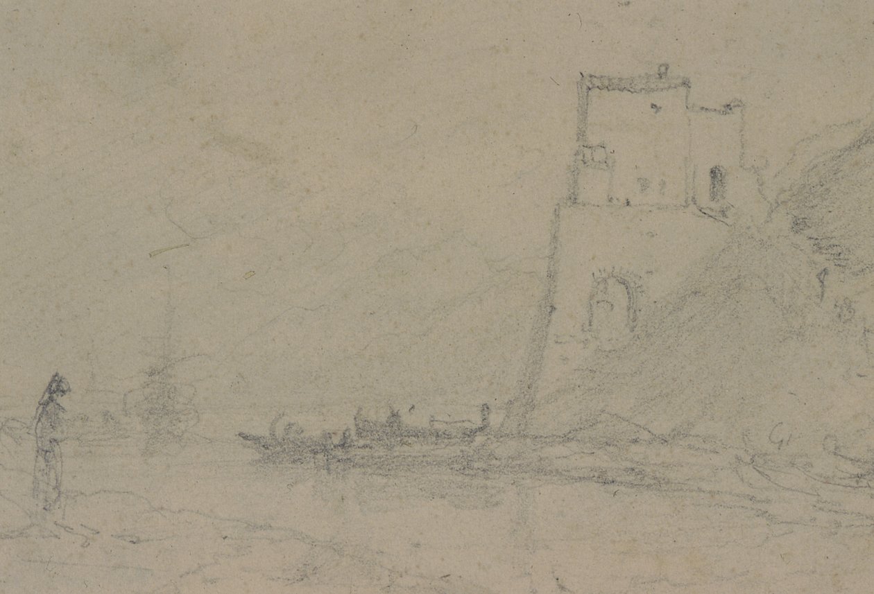 Kompozíciós tanulmányok (rajz) alkotó: Augustus Wall Callcott