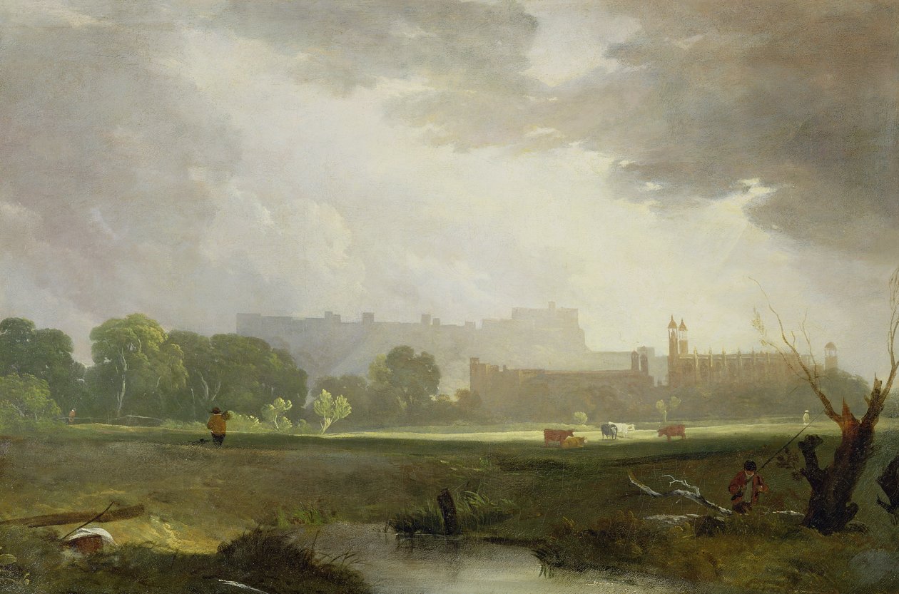 Windsor az Etontól (olaj, vászon) alkotó: Augustus Wall Callcott