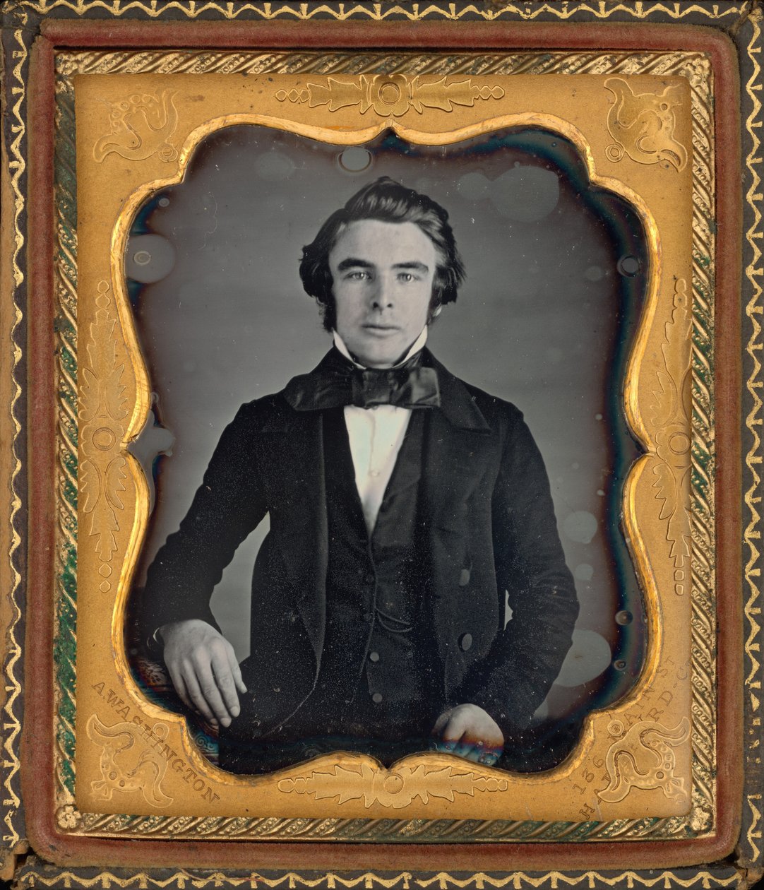 Egy férfi portréja,c. 1845 (fotó) alkotó: Augustus Washington
