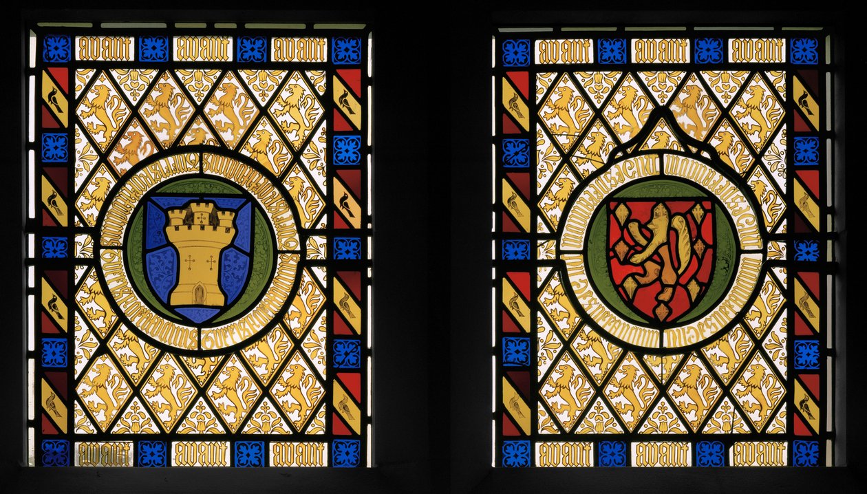 Az ebédlő ablaka, 1848 (festett üveg) alkotó: Augustus Welby Northmore Pugin