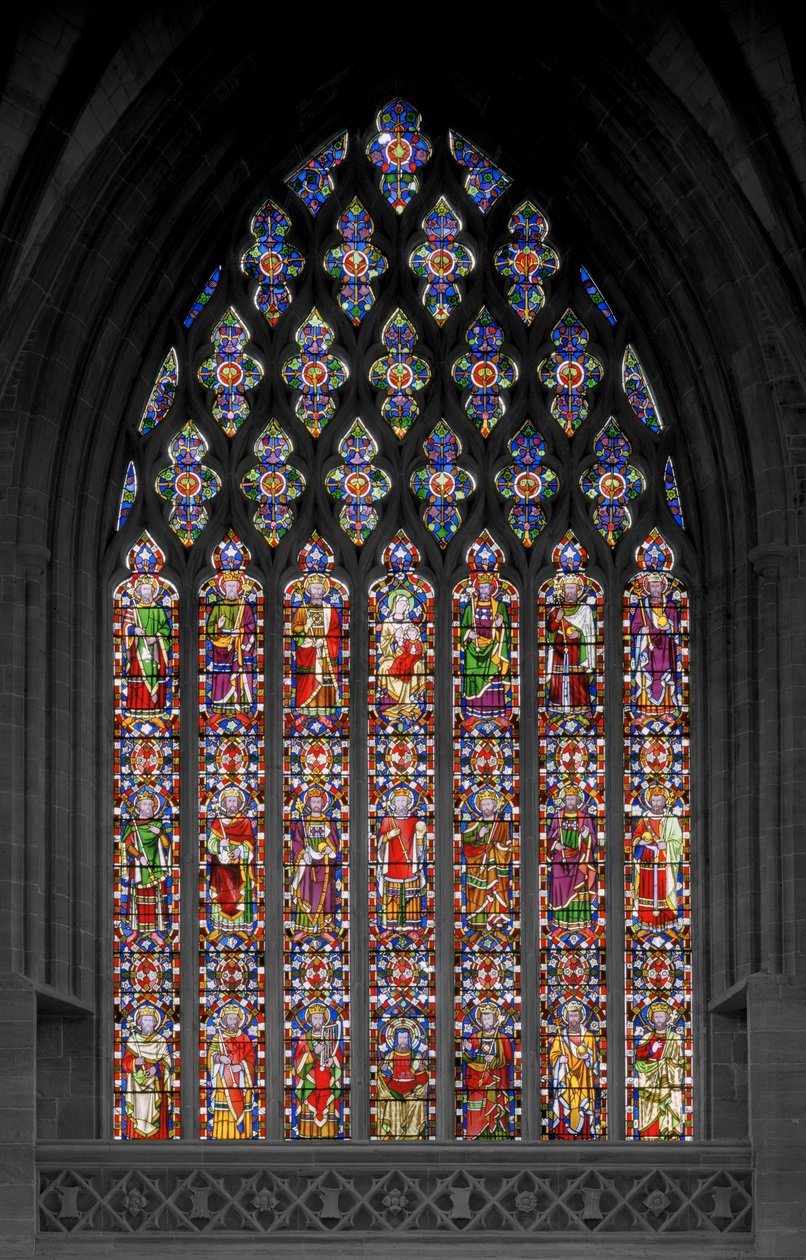 Jesse Tree, 1848 (ólomüveg) alkotó: Augustus Welby Northmore Pugin
