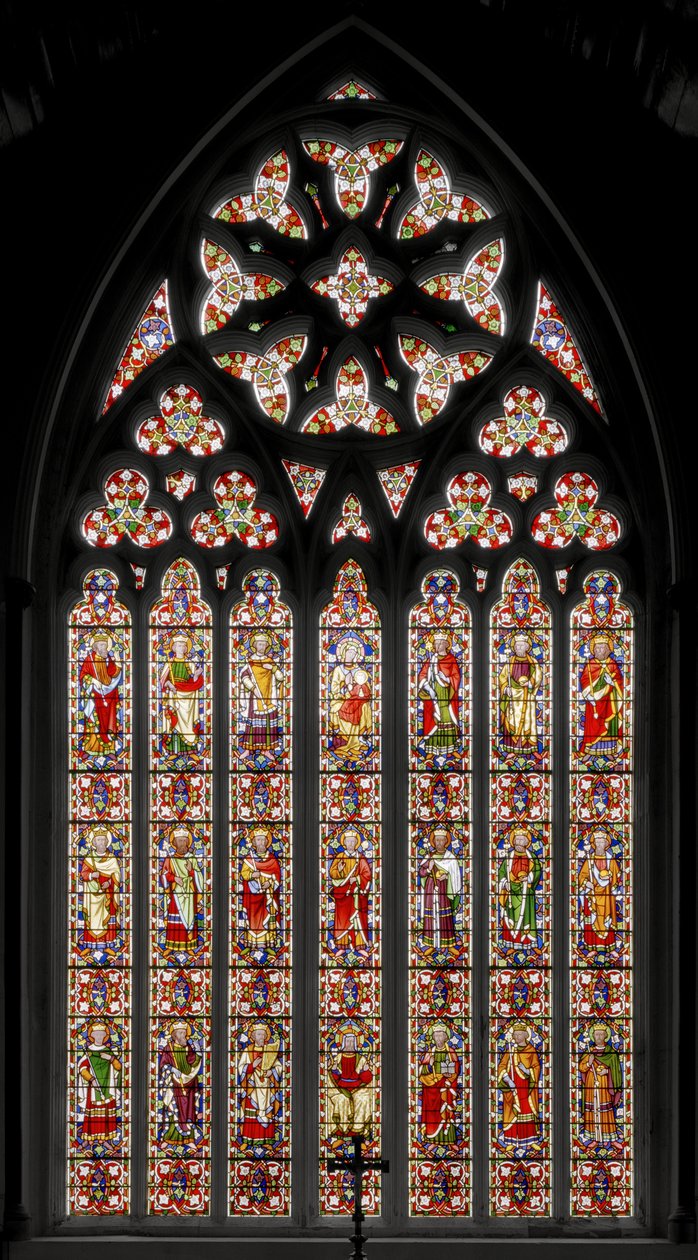 Jesse Tree, 1849 (ólomüveg) alkotó: Augustus Welby Northmore Pugin