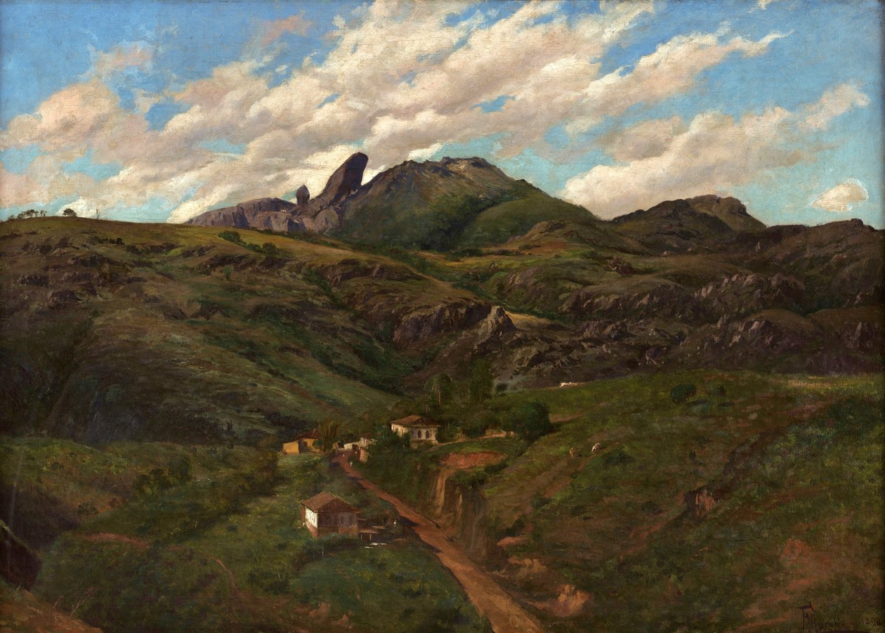 Itacolomi csúcs, Ouro Preto alkotó: Aurelio de Figueiredo