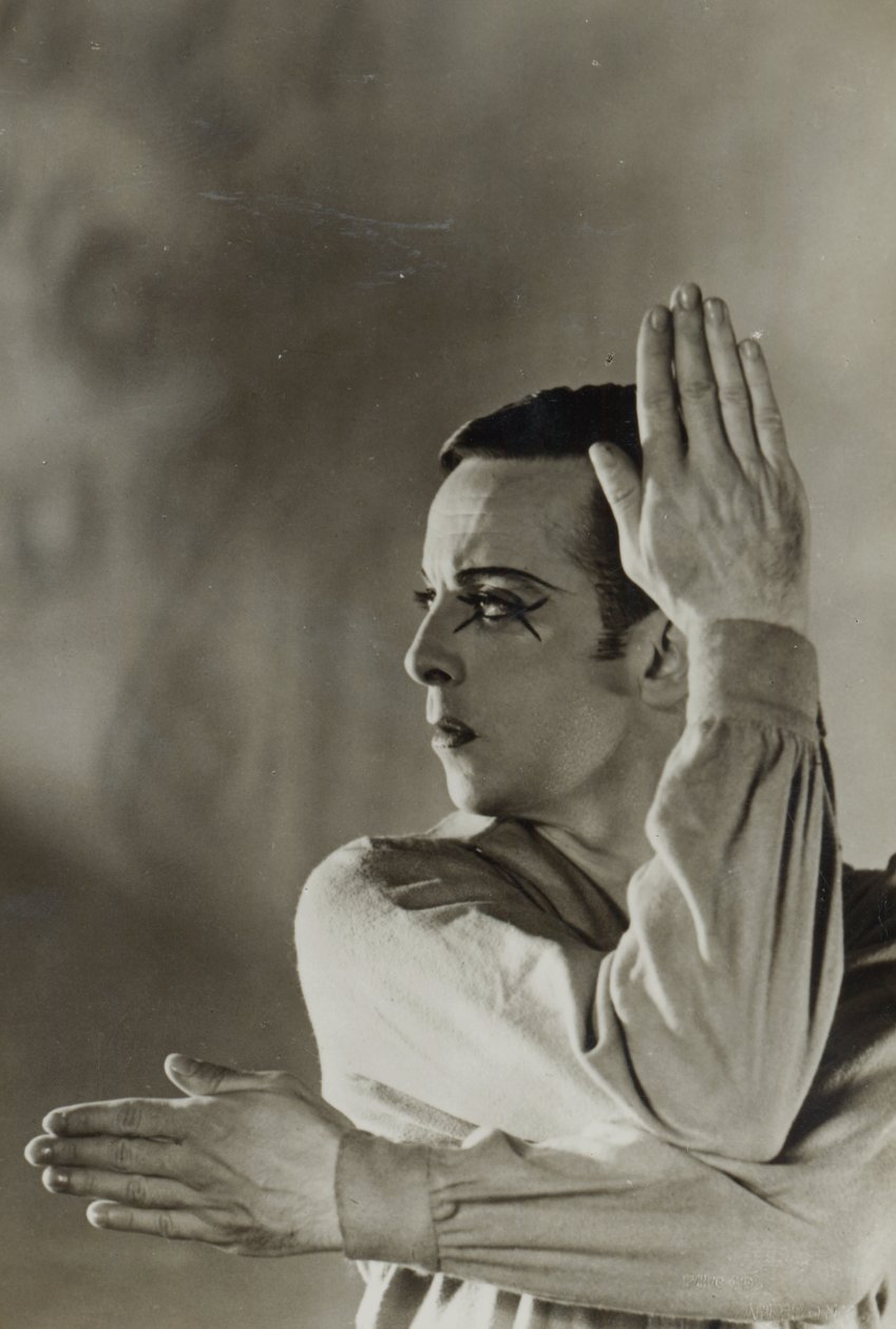 Robert Helpmann (1909-86) képeslapja a Vándor 1941-ben alkotó: Australian Photographer