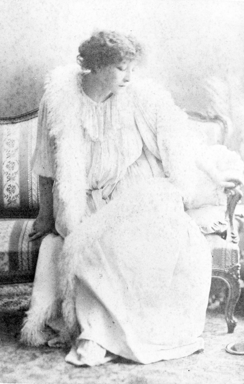 Sarah Bernhardt (1844-1923) portréja alkotó: Australian School