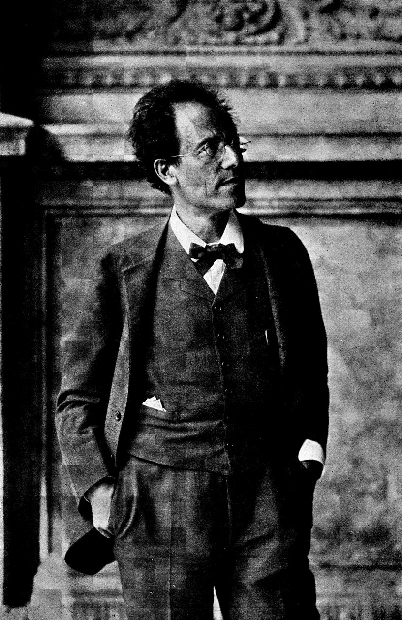 Gustav Mahler portréja alkotó: Austrian Photographer
