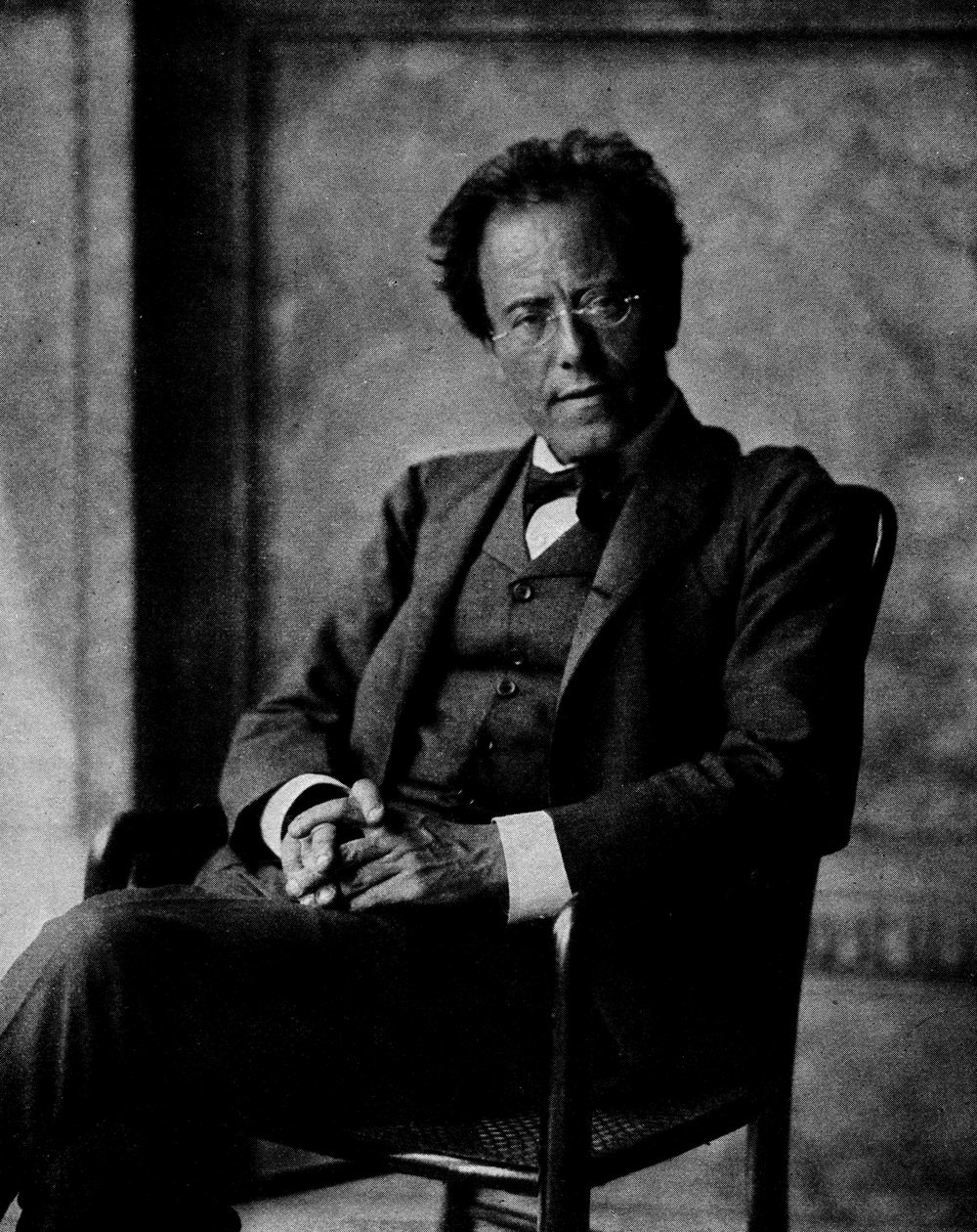Gustav Mahler portréja, 1907 alkotó: Austrian Photographer