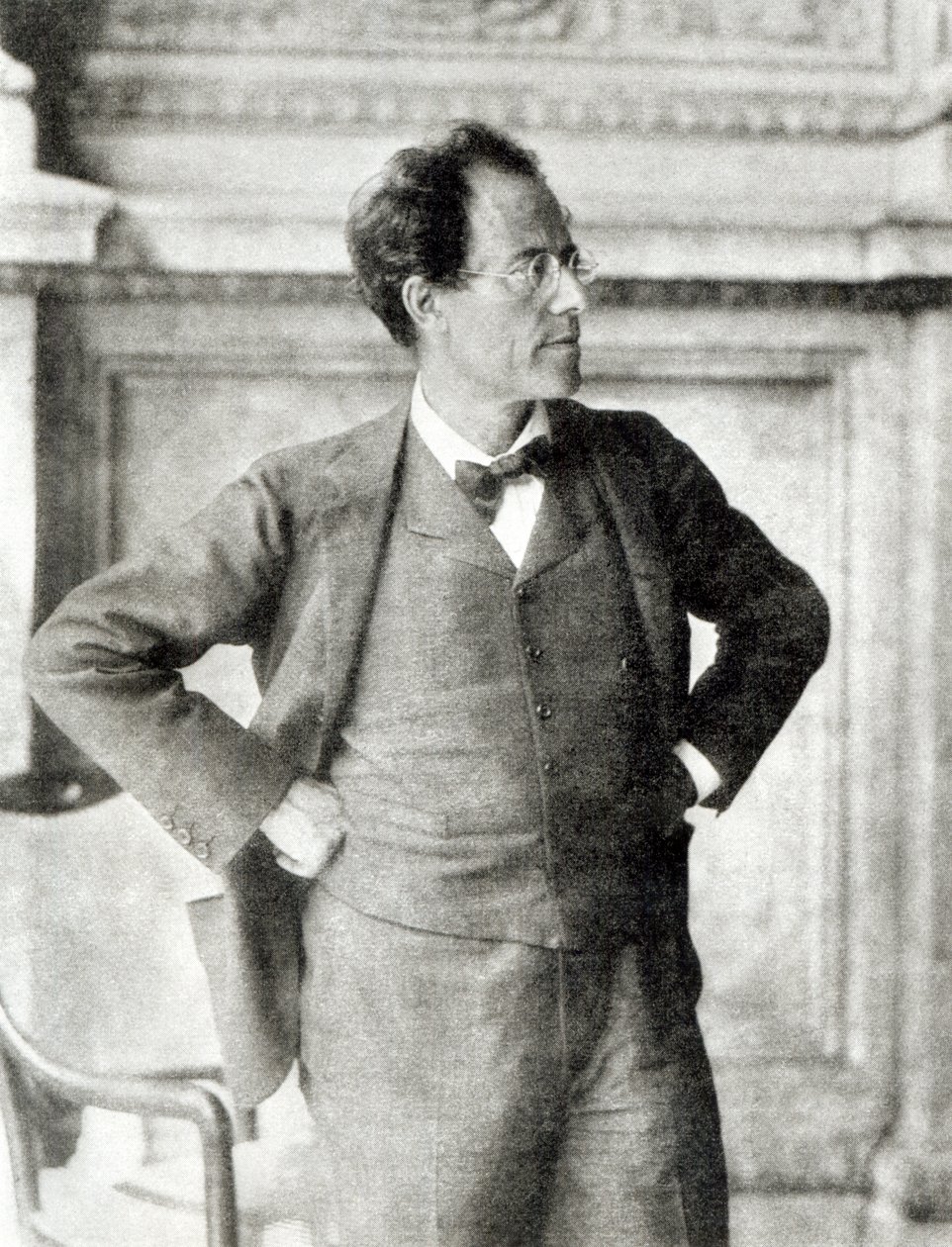 Gustav Mahler portréja, 1907 alkotó: Austrian Photographer