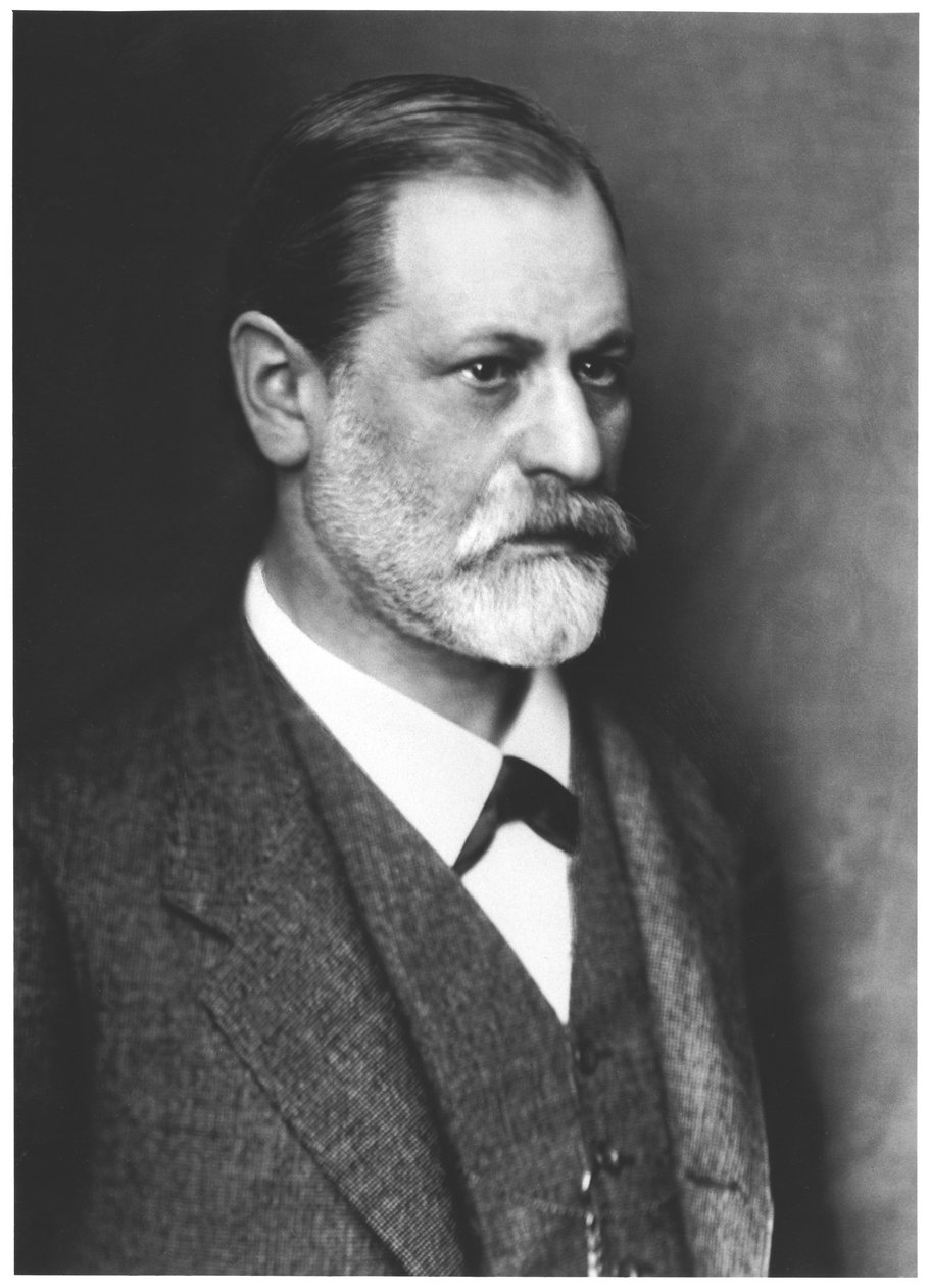 Sigmund Freud (1856-1939) portréja 1900 körül alkotó: Austrian Photographer