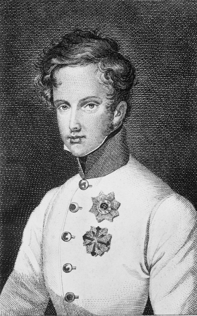 II. Napóleon, Francois Charles Joseph Bonaparte (1811-32) I. Bonaparte Napóleon (1769-1821) fia, később Reichstadt hercege (1818) kb. 1811-14 alkotó: Austrian School