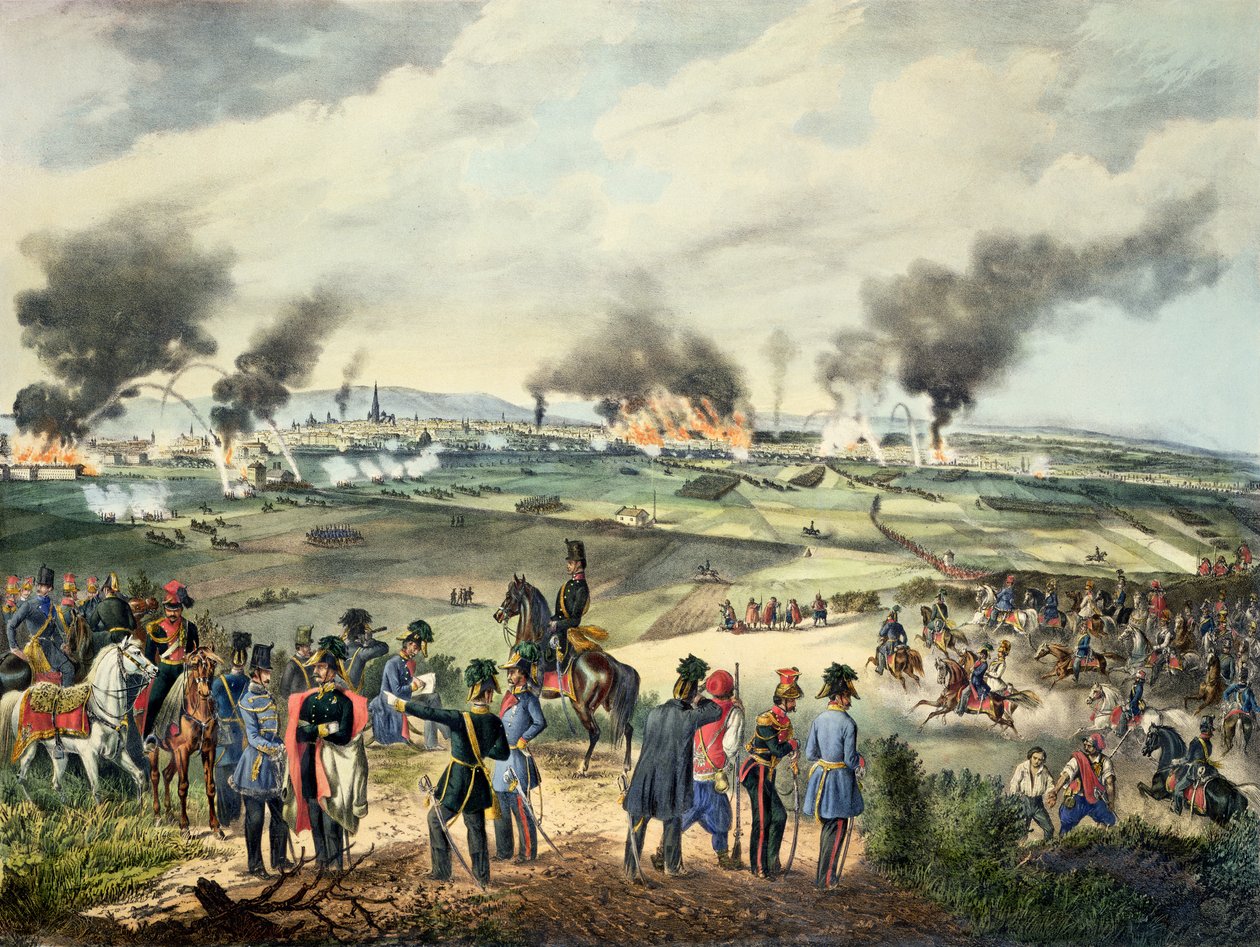 Bécs ostroma, 1848. október 28 alkotó: Austrian School