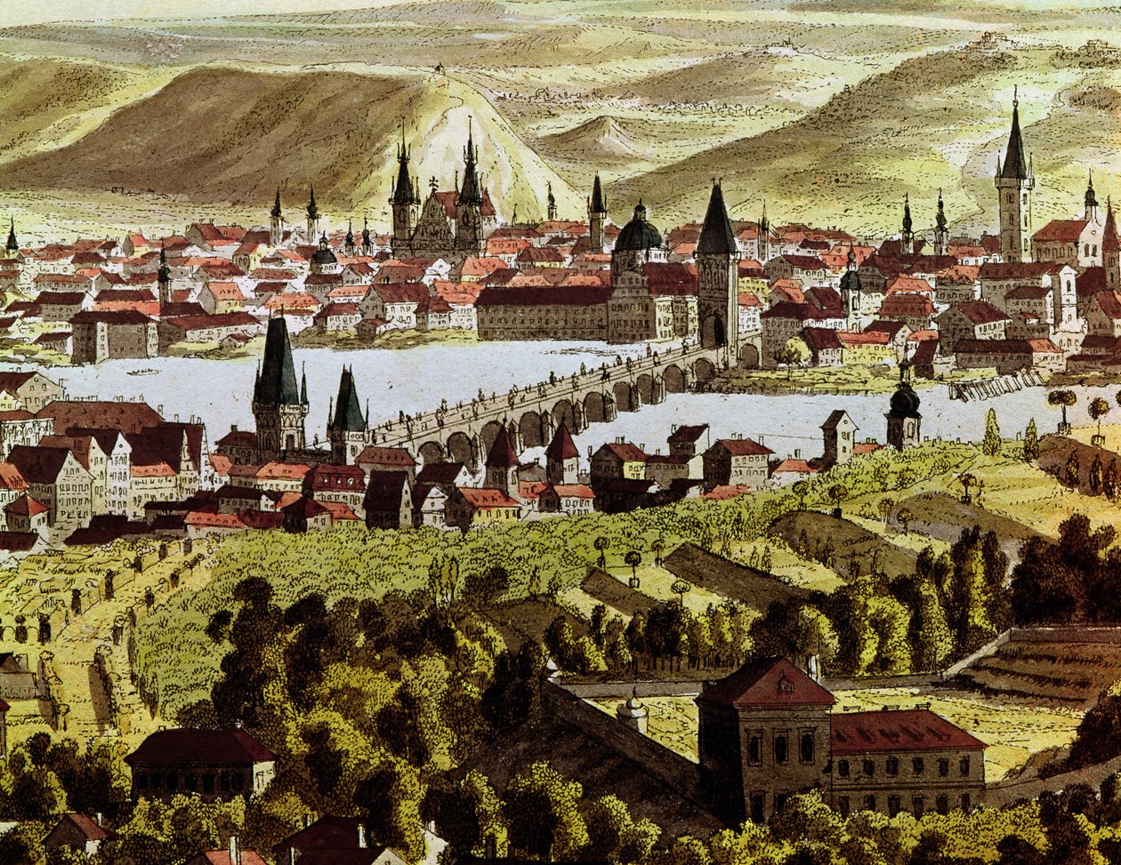 Kilátás Prágára alkotó: Austrian School