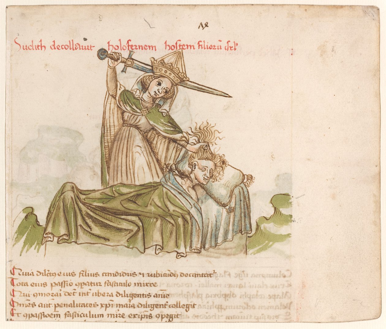 Judith megöli Holofernest alkotó: Austrian 15th Century