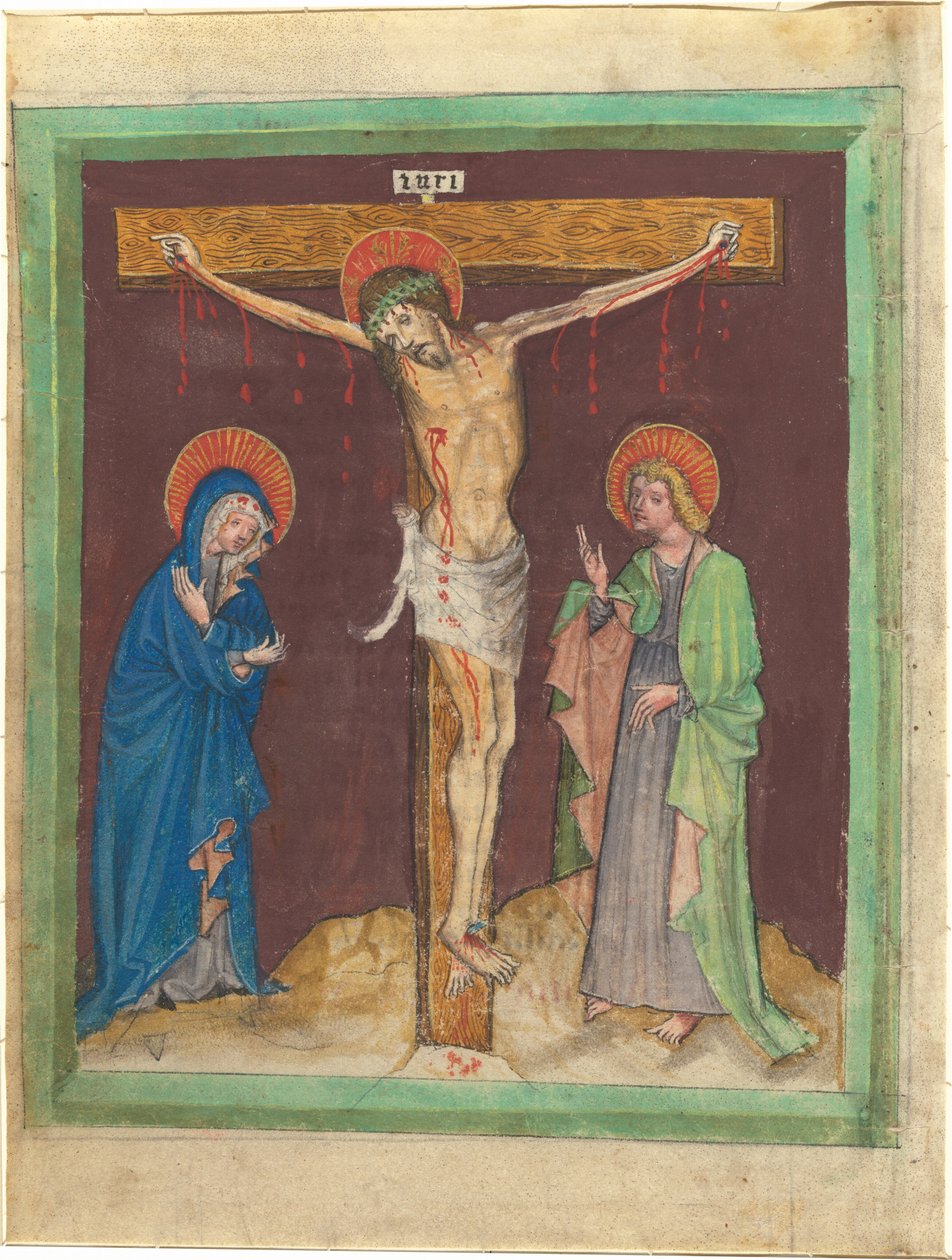 A keresztre feszítés alkotó: Austrian 15th Century