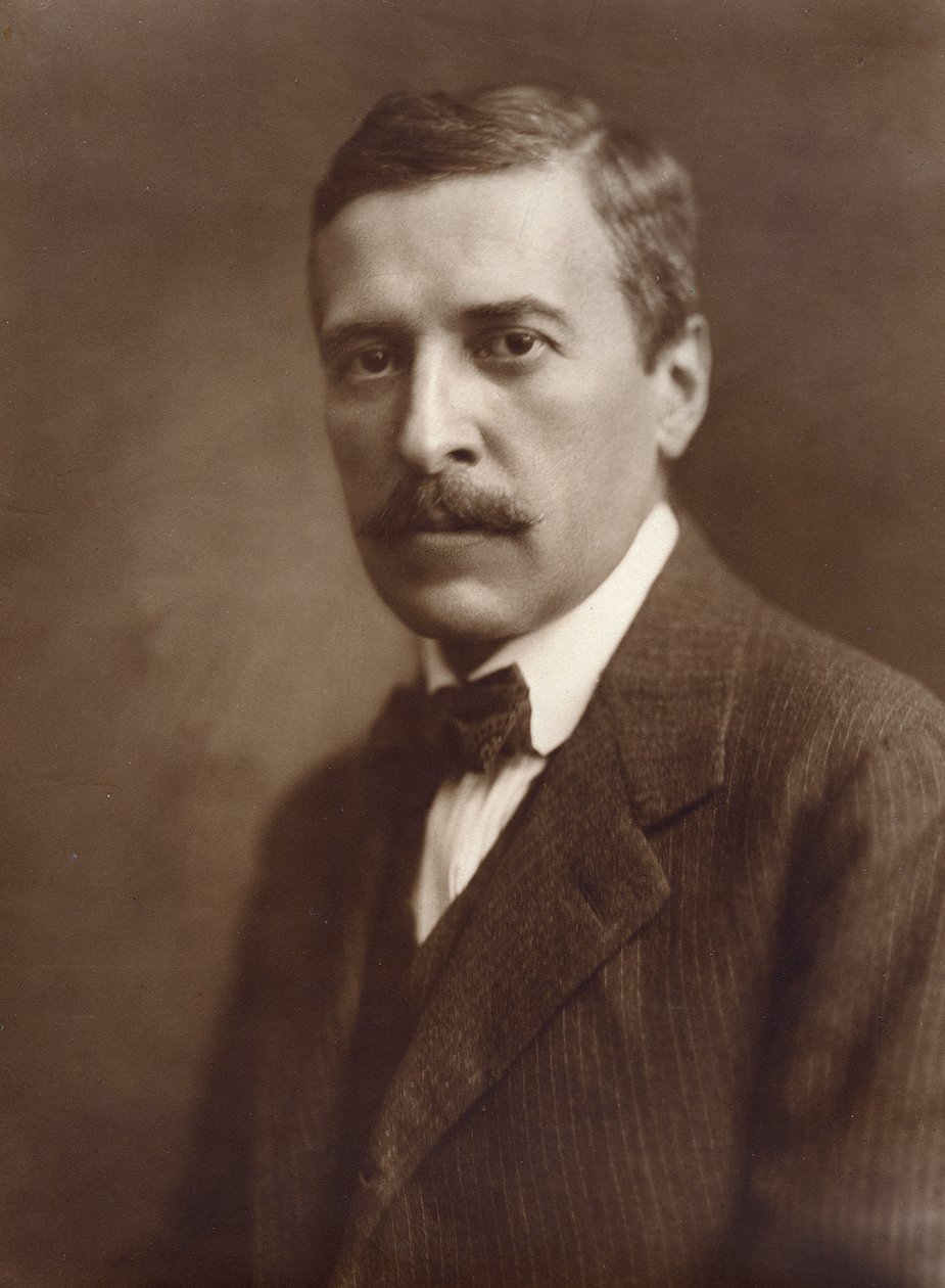 Hugo von Hofmannsthal portréja, 1920-21 körül alkotó: Austrian Photographer