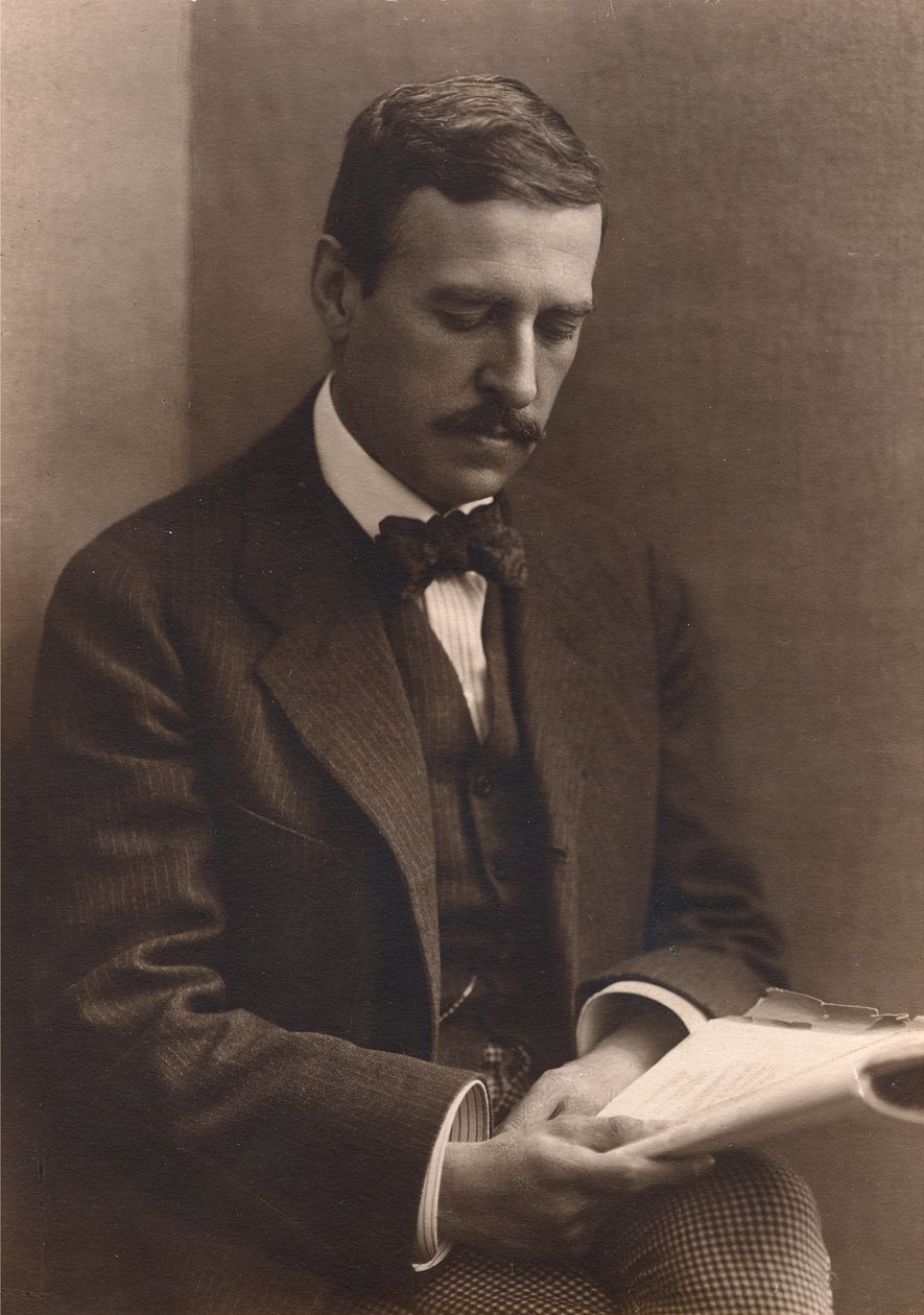 Hugo von Hofmannsthal portréja, 1920-21 körül alkotó: Austrian Photographer