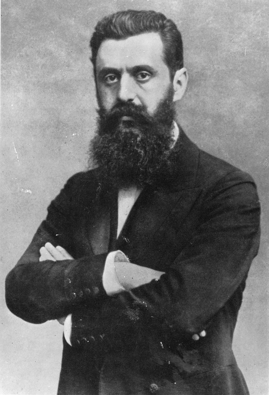 Theodor Herzl, 1903 alkotó: Austrian Photographer