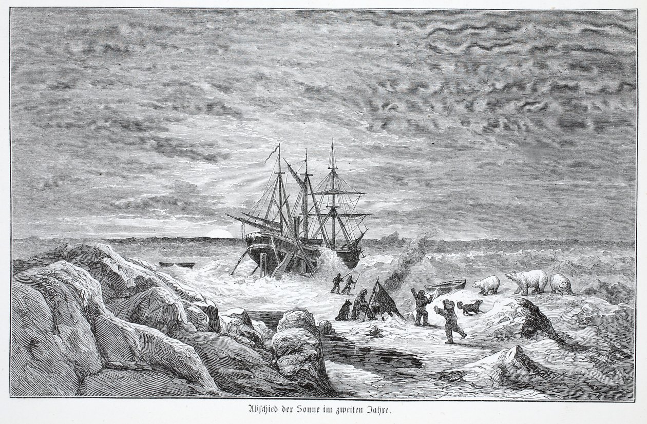 A nap búcsúja a második évben, 1876 alkotó: Austrian School