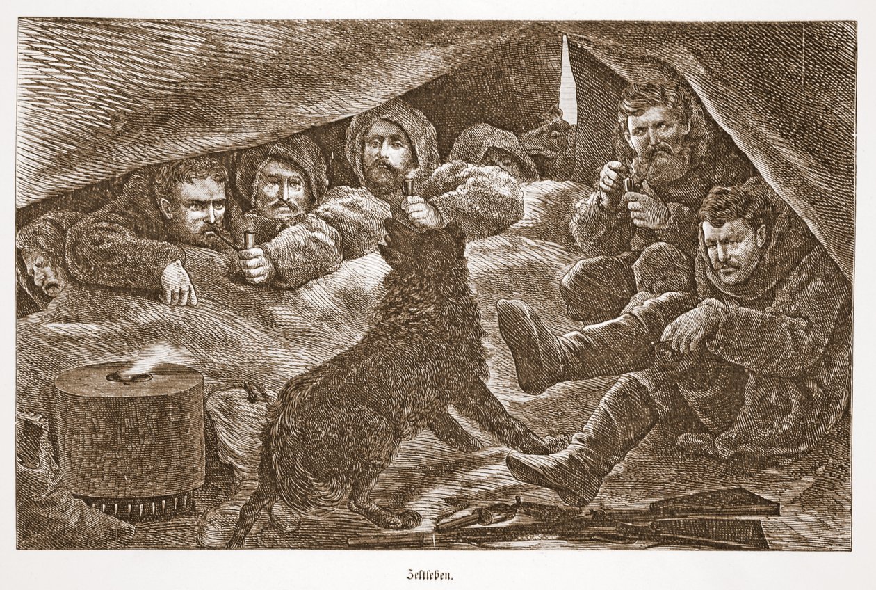 Élet a sátorban, 1896 alkotó: Austrian School