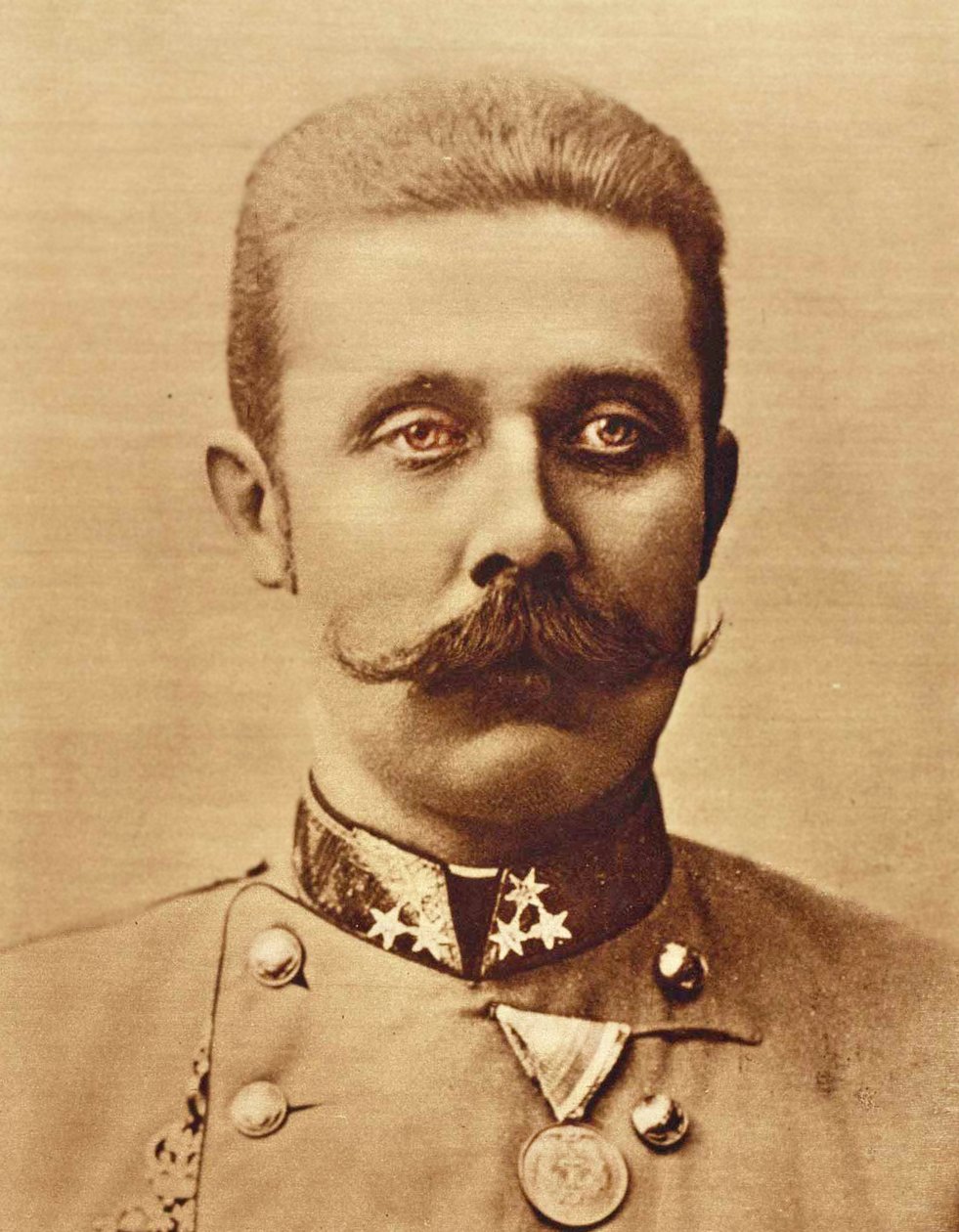 Ferenc Ferdinánd főherceg arcképe 1893 körül alkotó: Austrian School