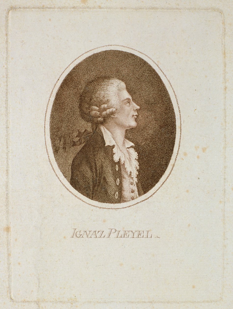 Ignace Pleyel (1757-1831) portréja alkotó: Austrian School