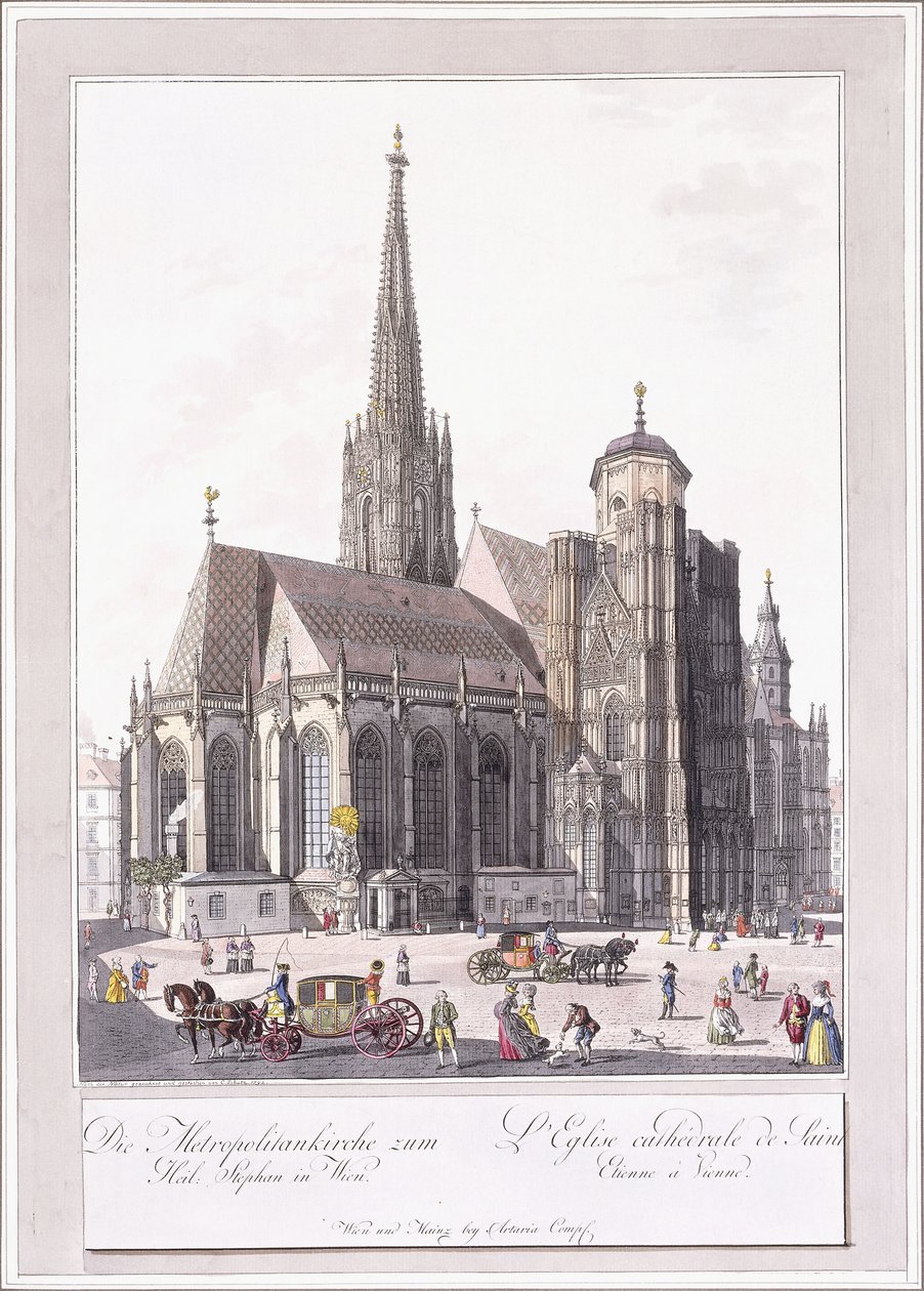 Bécsben a Szent István-székesegyház alkotó: Austrian School