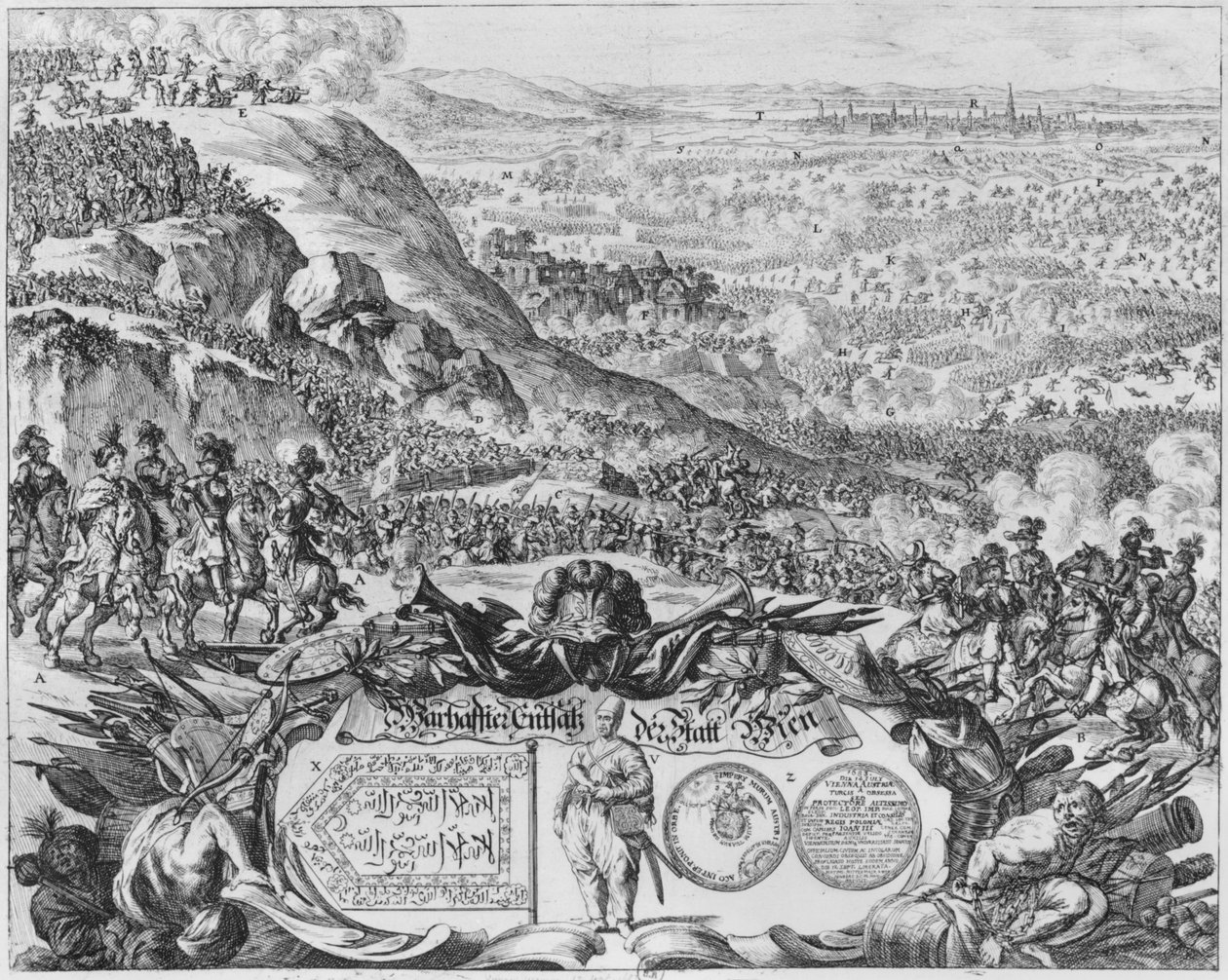 Bécs 1683-as ostroma, 1783 körül alkotó: Austrian School