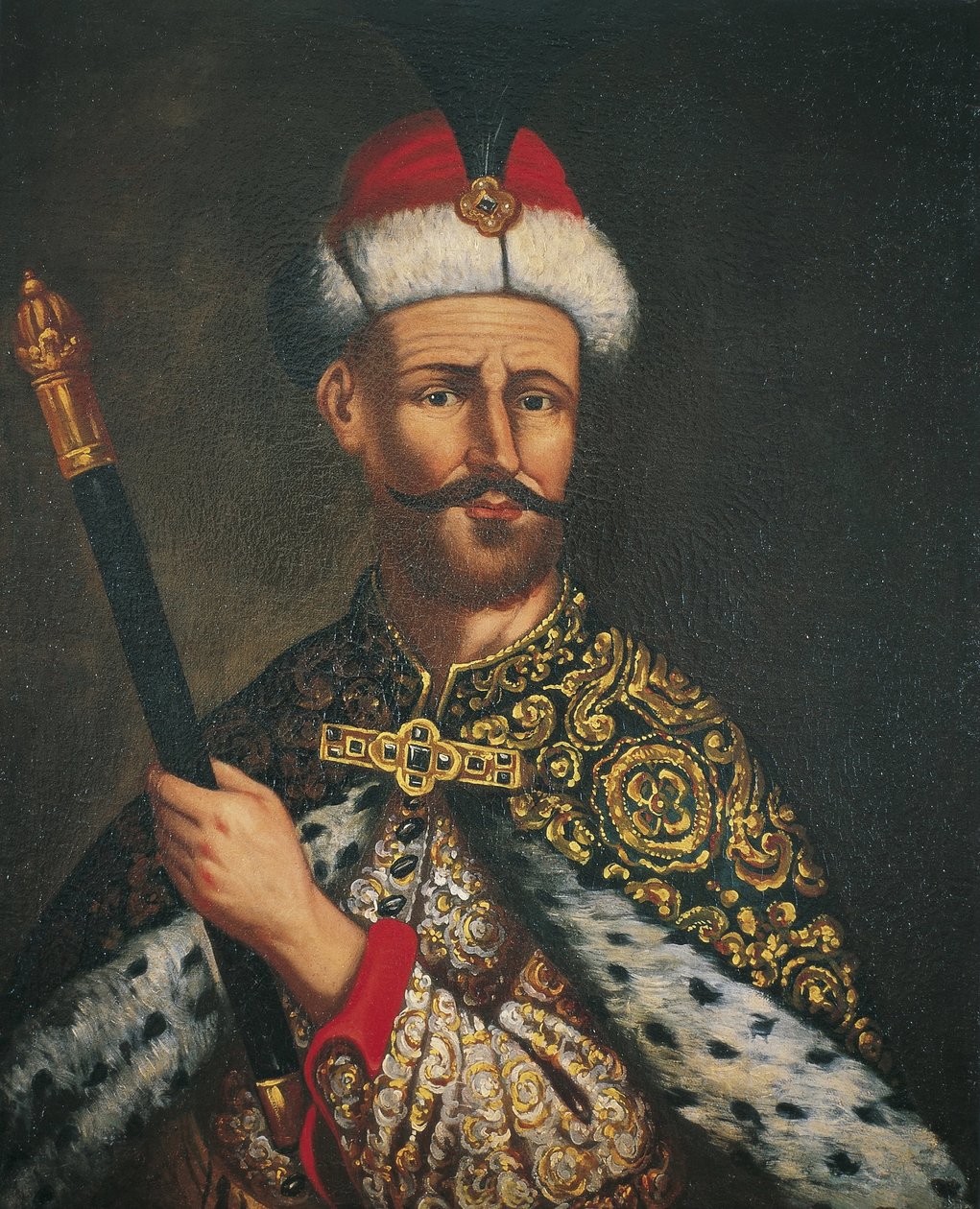 Andrzej Potocki portréja 1630-1691, Field Crown Hetman, 1670-es évek alkotó: Austrian master
