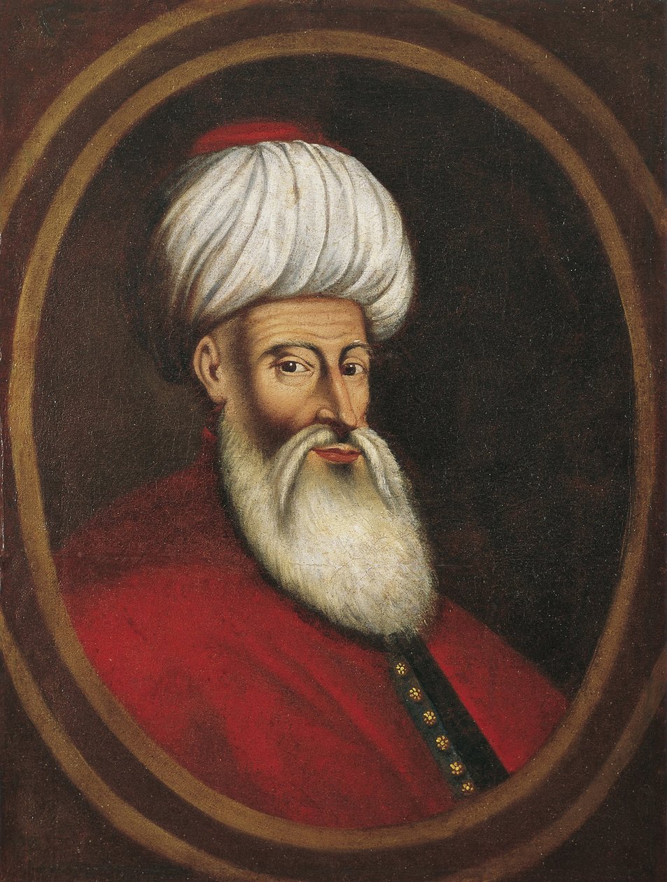 Kibleli Musztafa pasa vezír portréja, 1670-es évek alkotó: Austrian master