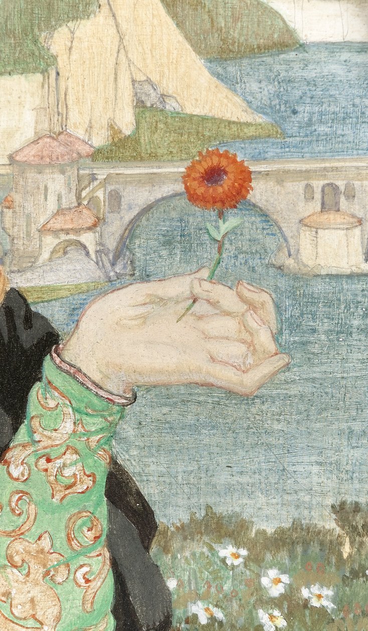 The Chria, 1929 körül (tempera a fedélzeten) (244475 részlet) alkotó: Averil Mary Burleigh