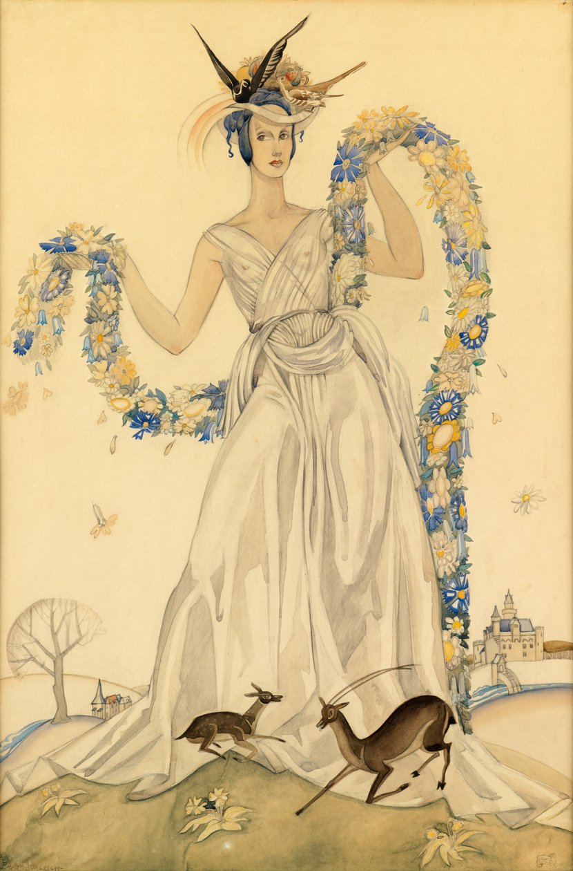 A táncos alkotó: Averil Mary Burleigh
