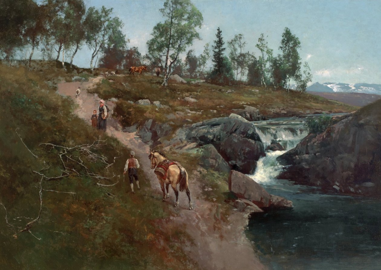 Észak-Aurdalból alkotó: Axel Hjalmar Ender