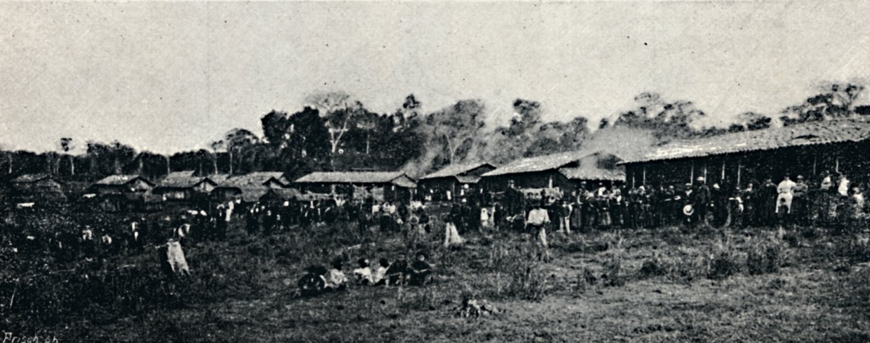 Fazenda Arindiuba olasz gyarmat, 1895 alkotó: Axel Frick