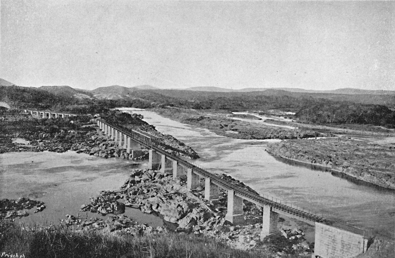 Jaguara híd, Jaguare híd, 1895 alkotó: Axel Frick