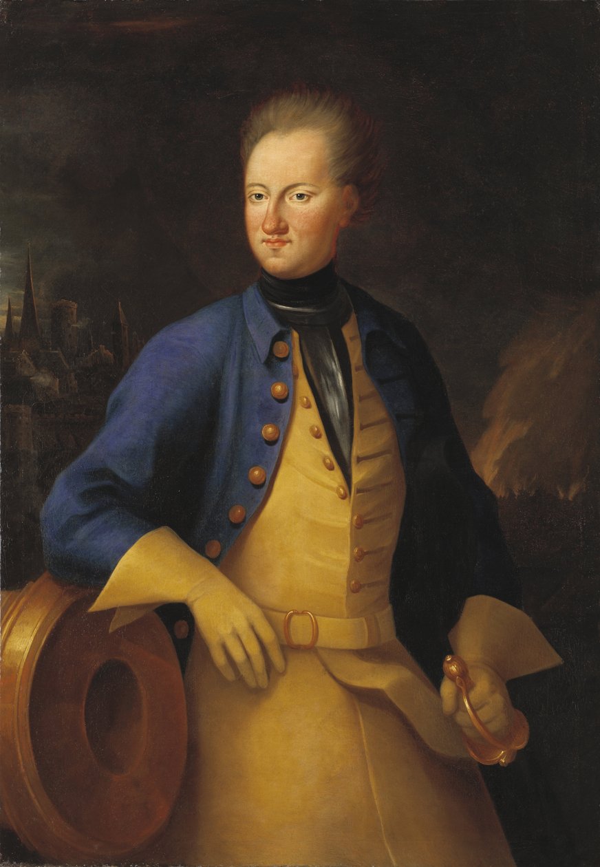 XII. Károly vagy Carl de Suede – XII. Károly svéd király (1682-1718) portréja, Sparre, Axel (1652-1728). Olajfestmény alkotó: Axel Sparre