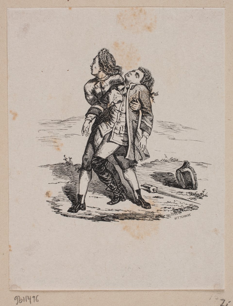 és párbaj alkotó: Axel Theodor Kittendorff