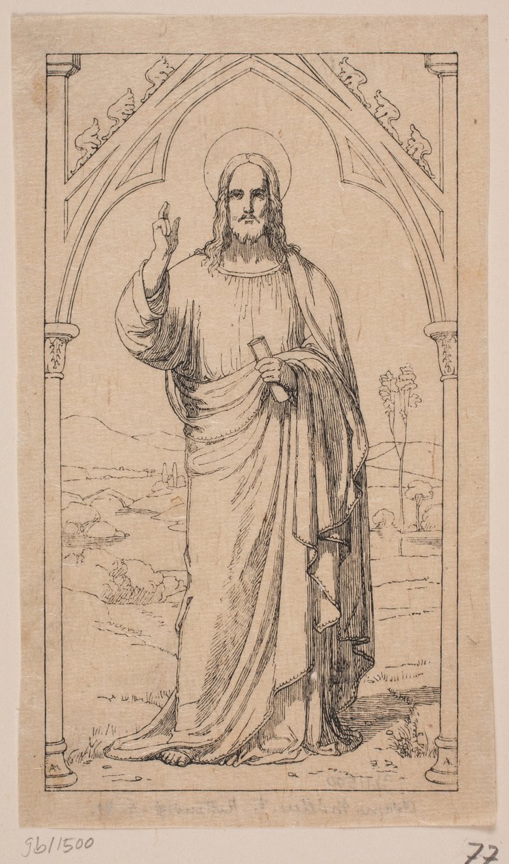Krisztus áldása alkotó: Axel Theodor Kittendorff