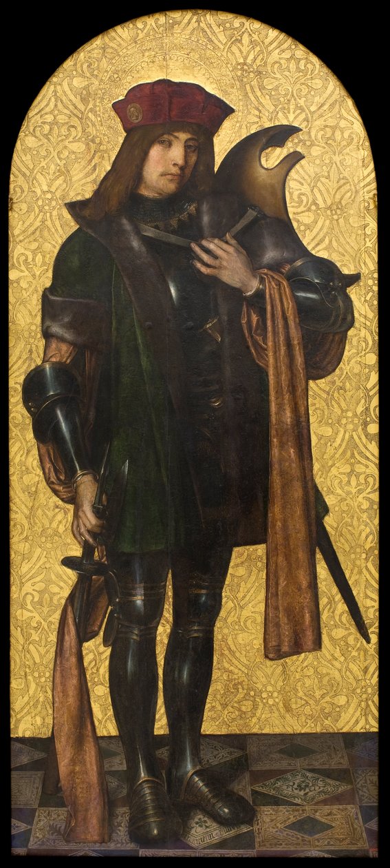 Szent Candidus alkotó: Ayne Bru