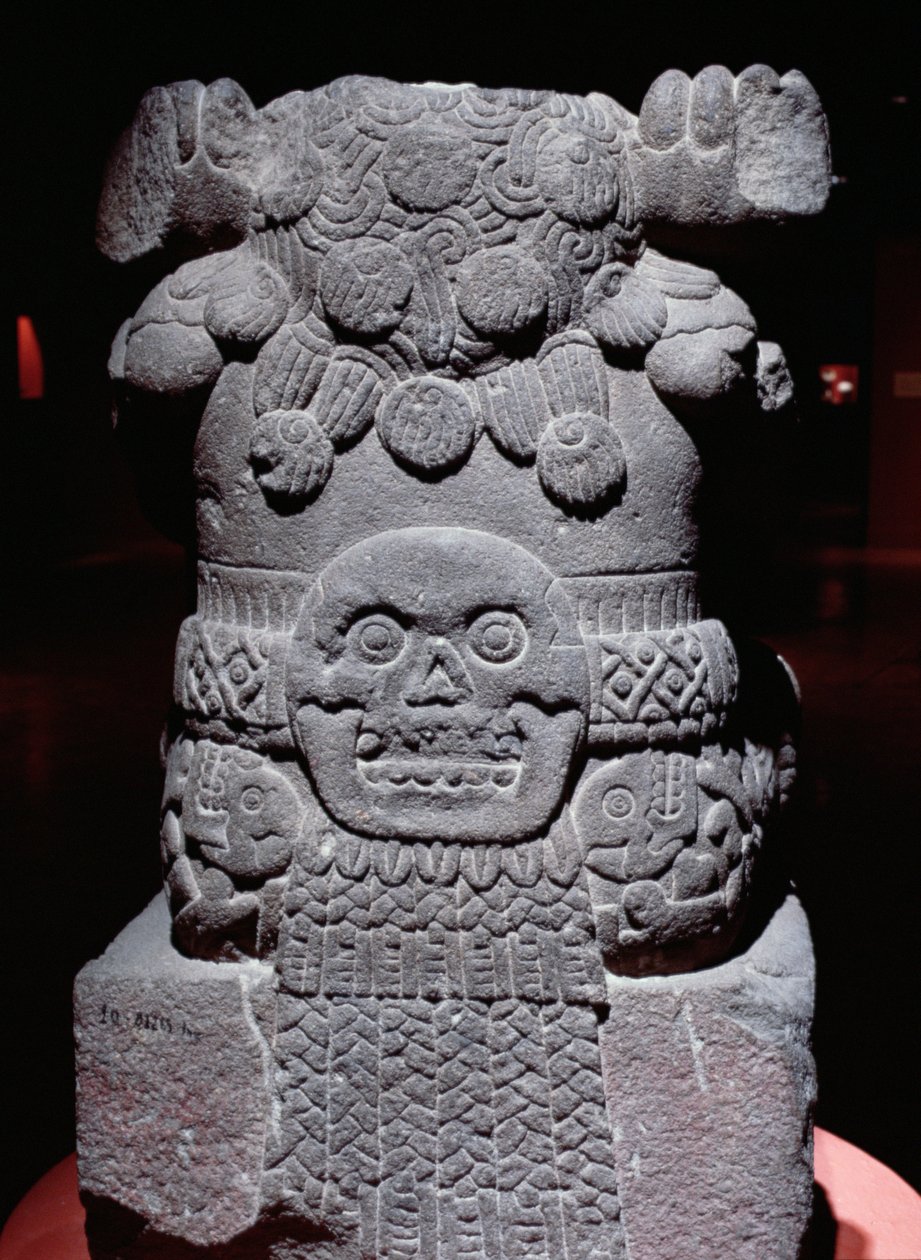 Coatlicue, késői poszt klasszikus időszak (1300-1521) alkotó: Aztec