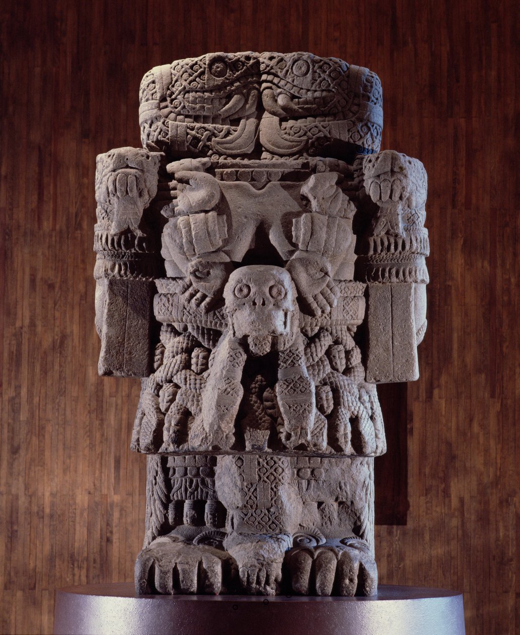 Coatlicue, késői poszt klasszikus időszak (1300-1521) alkotó: Aztec