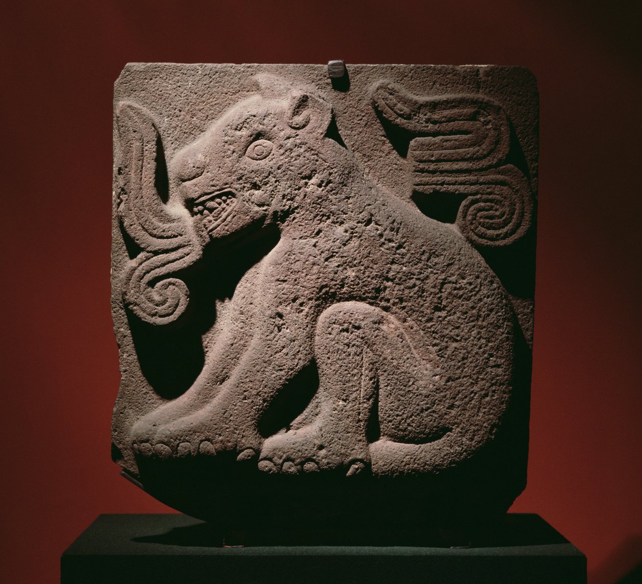 Ahuizotl király jelképe (15. körül), alkotó: Aztec