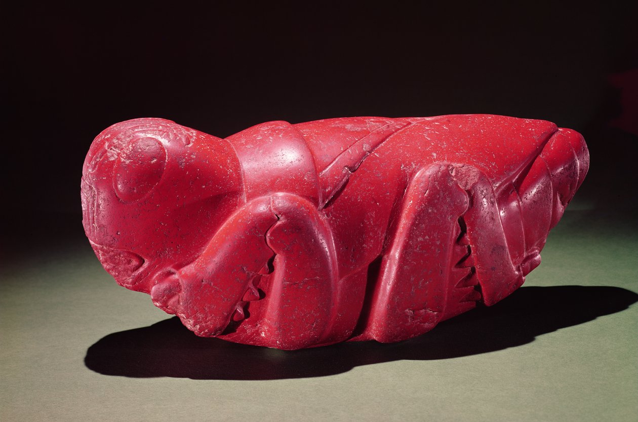 Szöcske Chapultepecből, Mexikóból, 1500 körül (karnelit) alkotó: Aztec