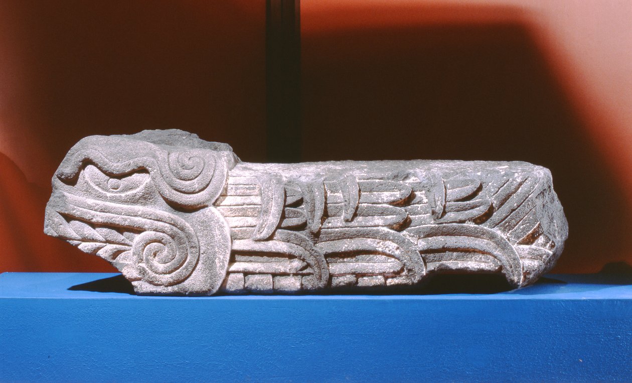 Quetzalcoatl, a tollas kígyó, késői poszt-klasszikus időszak (1300-1521) alkotó: Aztec