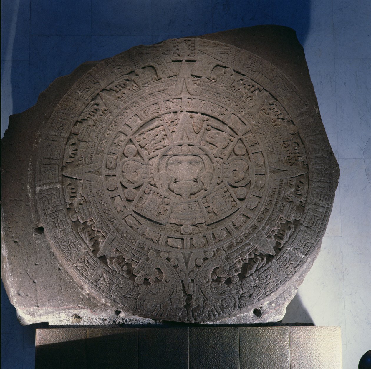 A Nagy Naptárkő, késő posztklasszikus kor (1300-1521) (lásd még 207556) alkotó: Aztec
