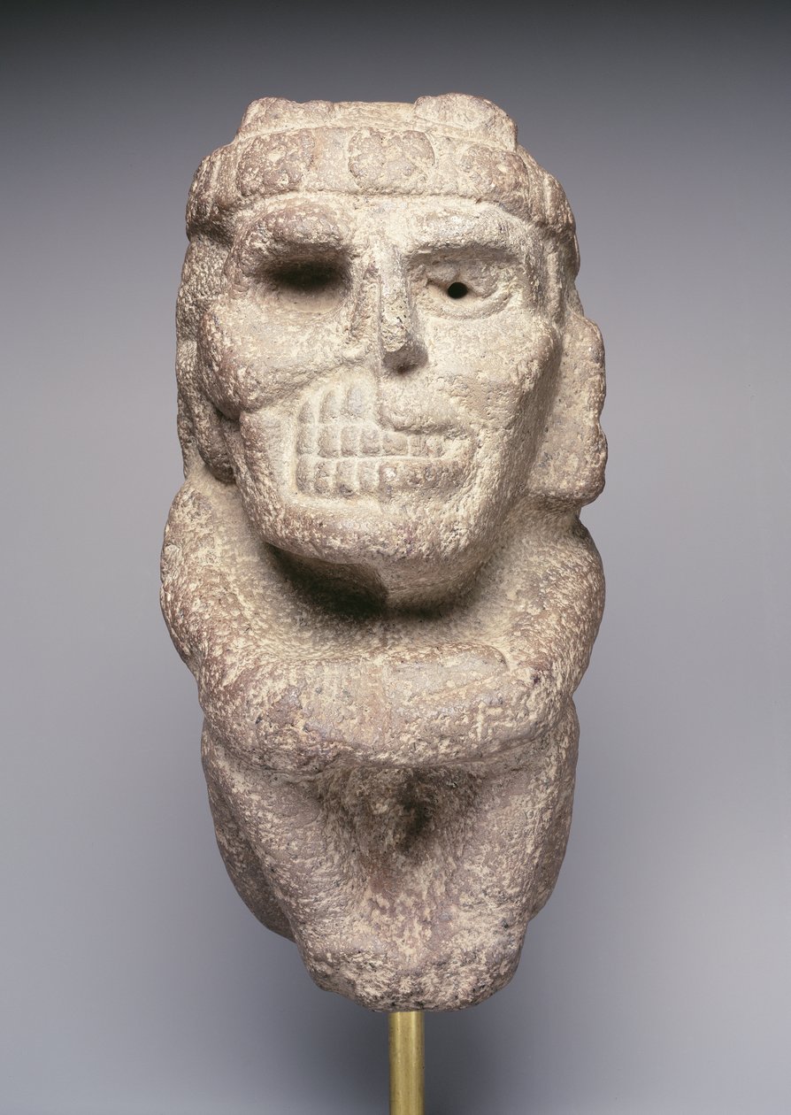 Élet-halál figura, posztklasszikus, 1440-1521 alkotó: Aztec