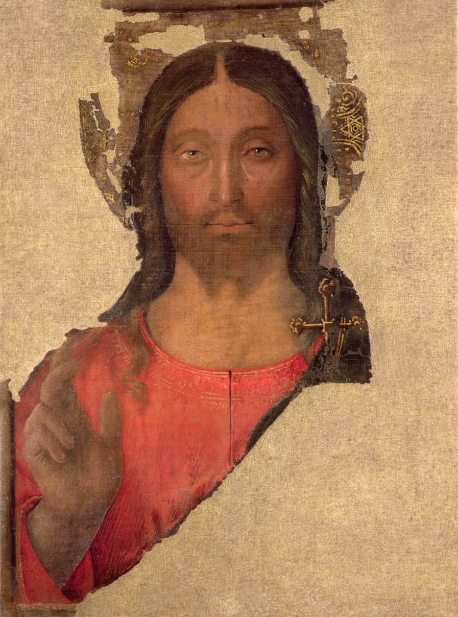 Krisztus áldása alkotó: B. Suardi Bramantino