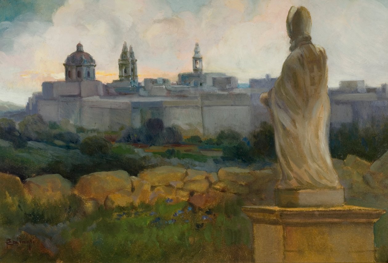 Civita Vecchia alkotó: B.R. Dingli