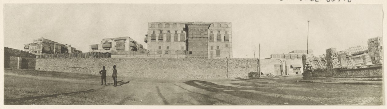 Dzsidda: nyugati oldal. 1914 (fekete-fehér fotó) alkotó: B. Bernhard Moritz