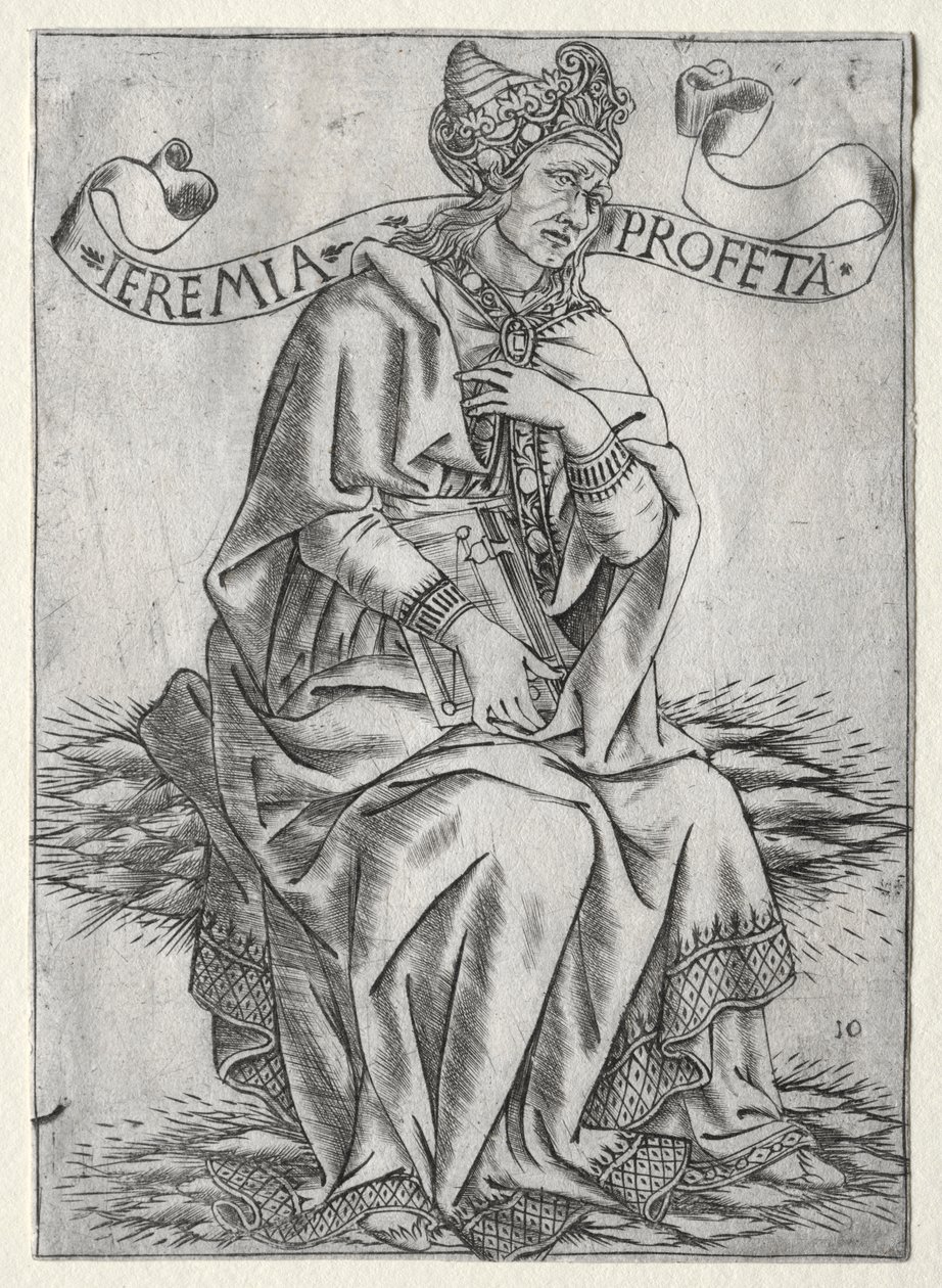 A próféták: Jeremiás alkotó: Baccio Baldini