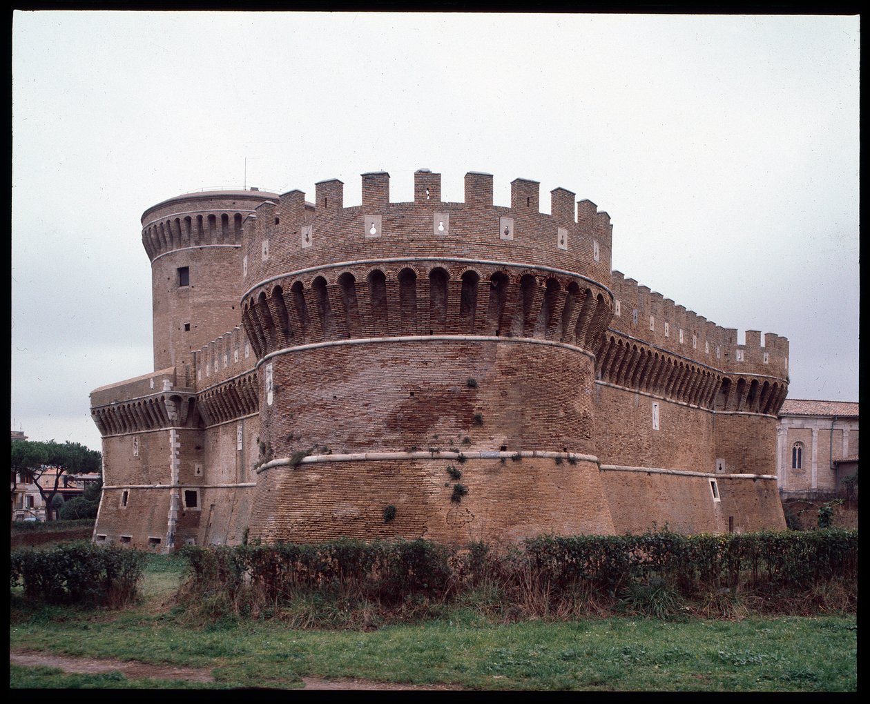 Középkori művészet: II. Julius pápa (Giulio) várának képe, Baccio Pontelli (kb. 1450-1494) építész, Gregoriopolis alkotó: Baccio Pontelli